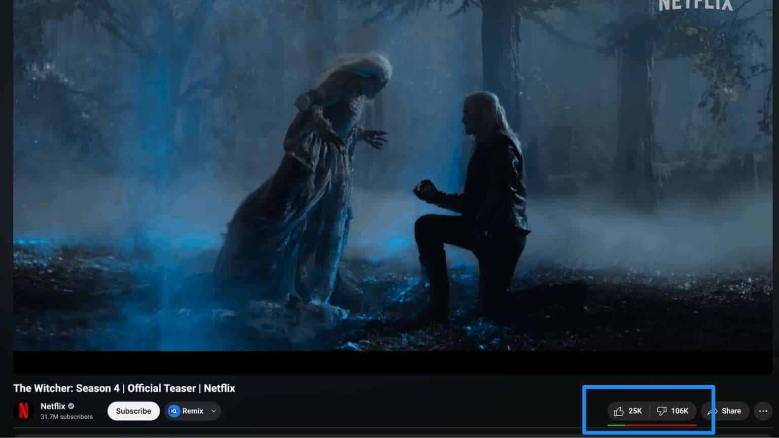 Rejeição massiva: trailer de 'The Witcher 4' com Liam Hemsworth é detonado