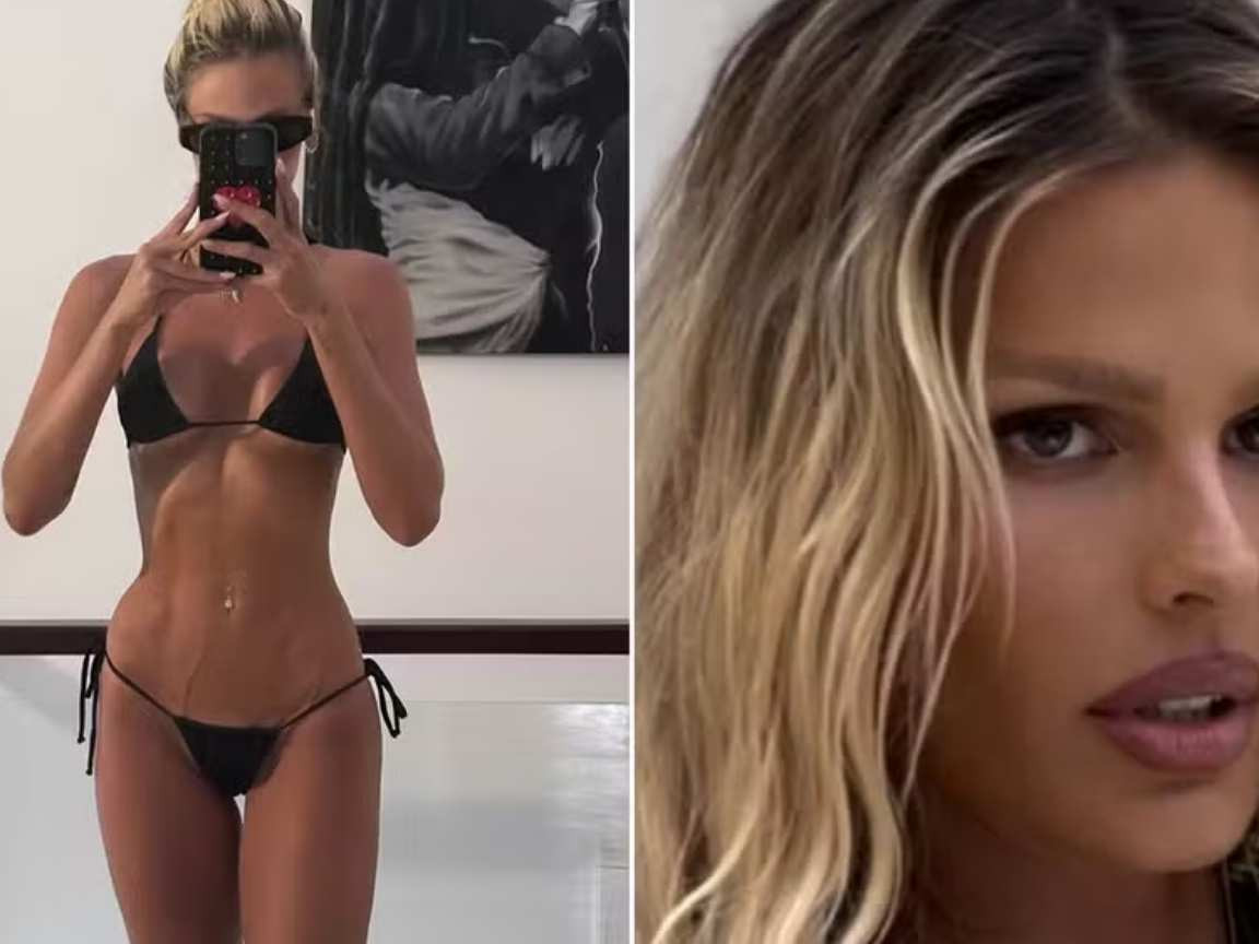 Yasmin Brunet exibe corpo sequinho e relembra desabafo sobre críticas