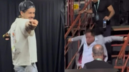Zé Felipe brinca com tombo do pai, Leonardo, e viraliza com música nova