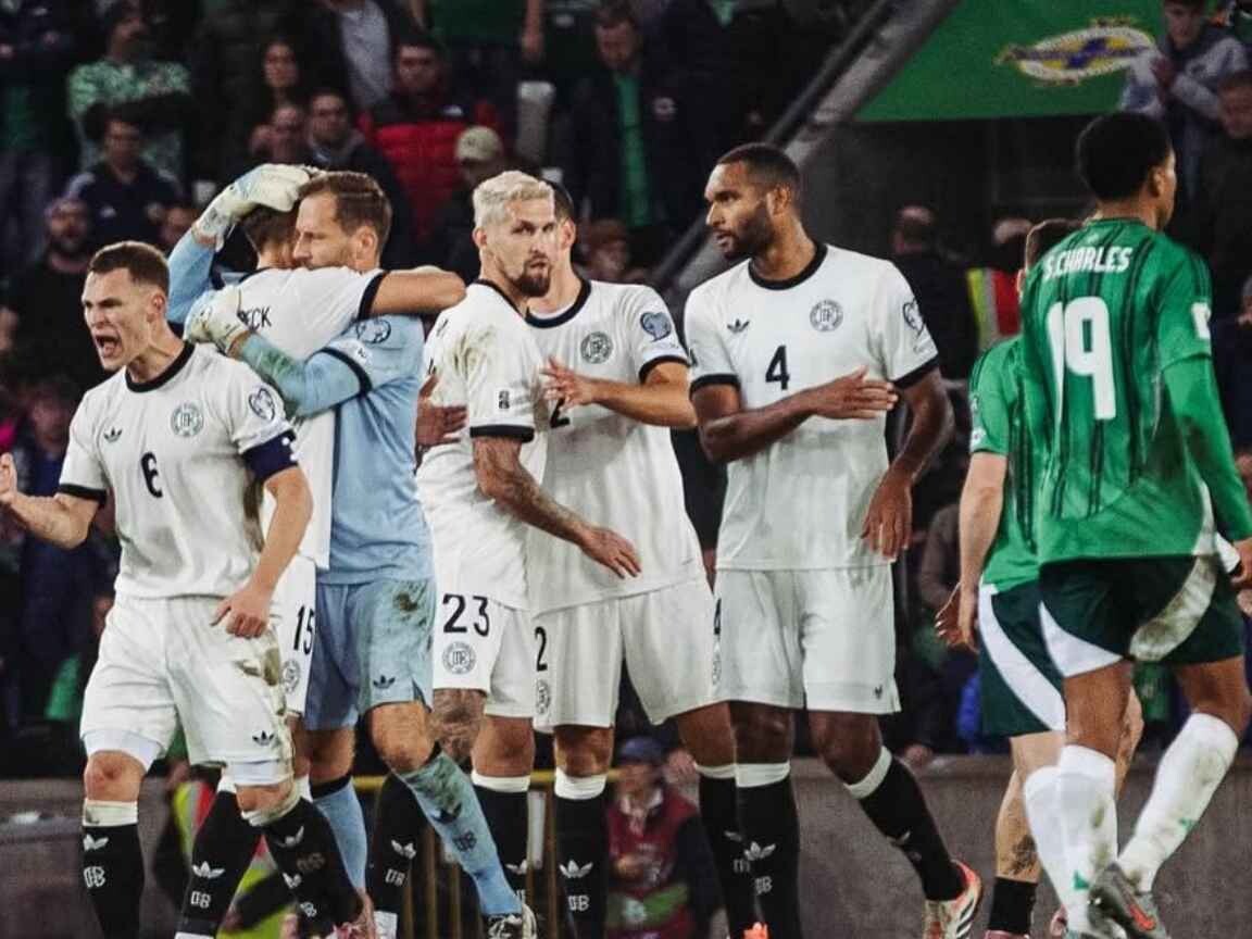 Eliminatórias copa 2026: Woltemade decide e Alemanha bate Irlanda do norte para manter a liderança