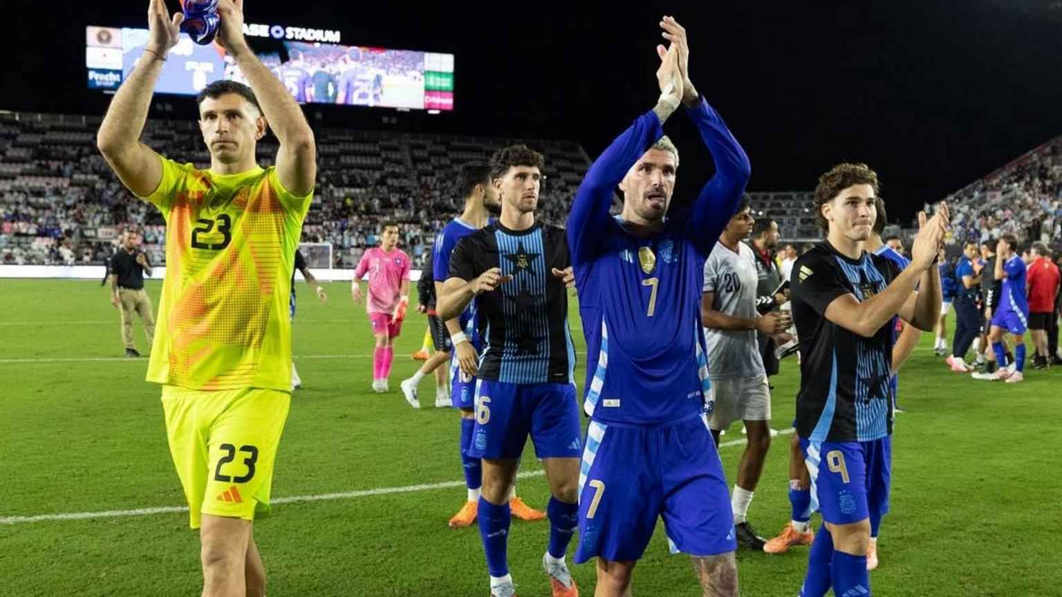 Goleada histórica e recorde: Argentina vence Porto Rico por 6 a 0 com Messi