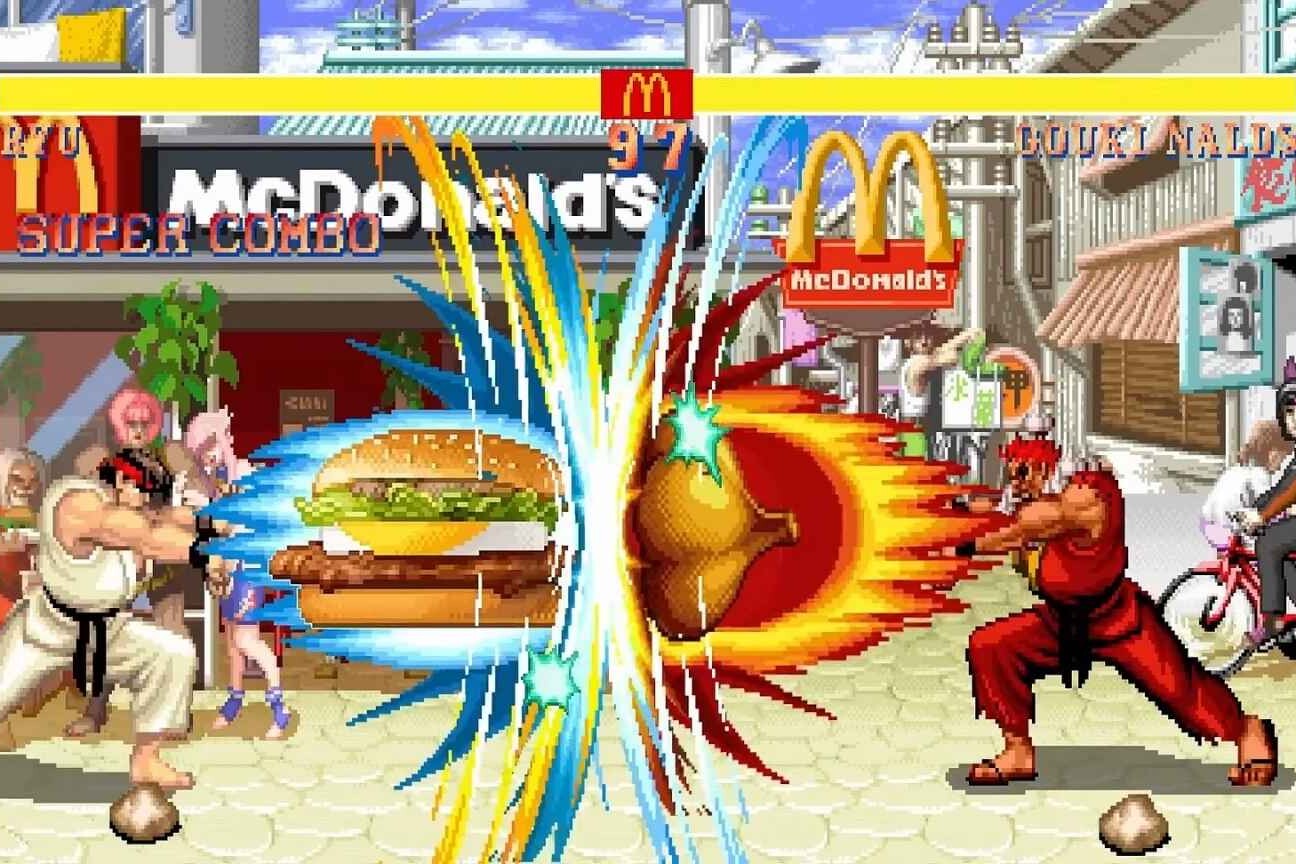 McDonald's do Japão lança lanches temáticos de 'Street Fighter 2'