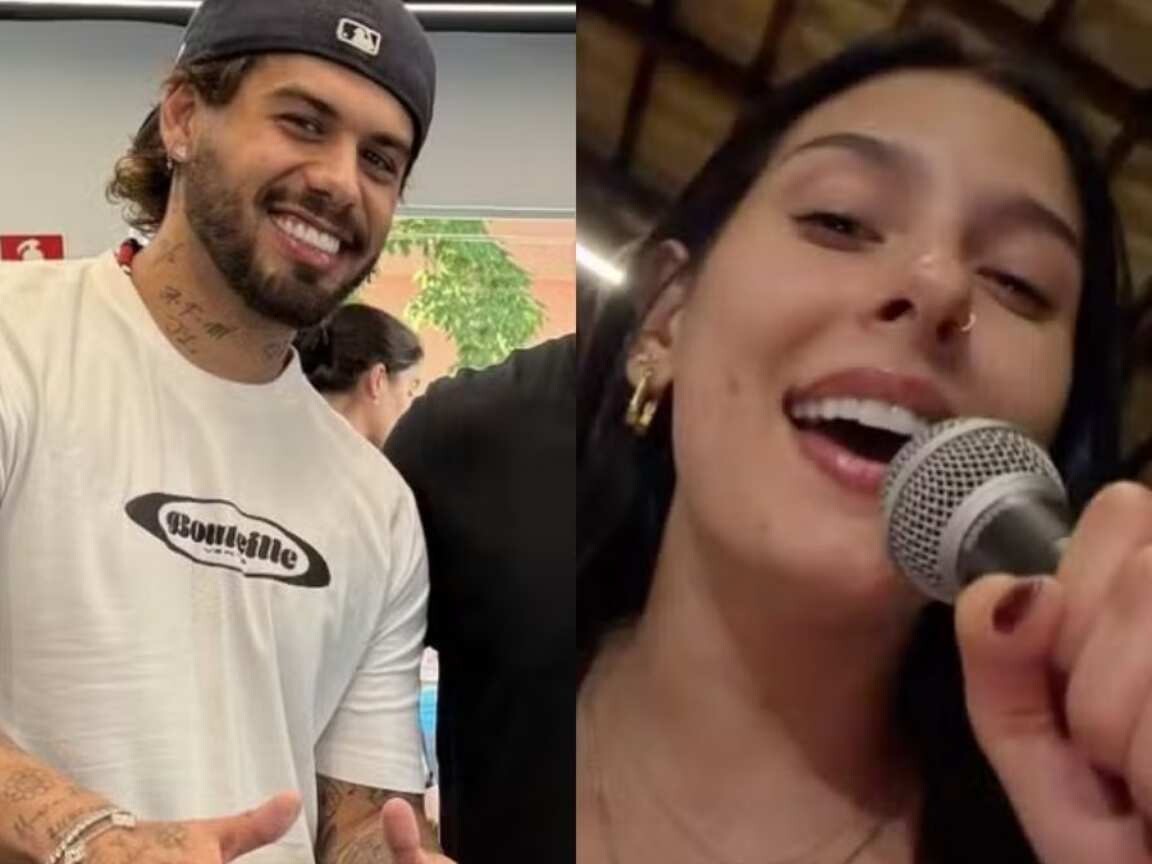Zé Felipe e Ana Castela usam anéis iguais e fãs especulam namoro oficial