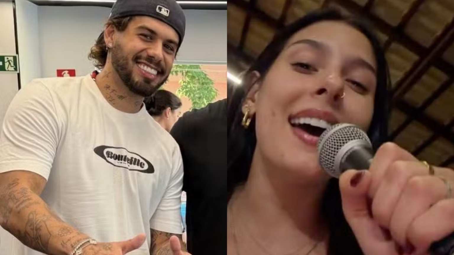 Zé Felipe e Ana Castela usam anéis iguais e fãs especulam namoro oficial