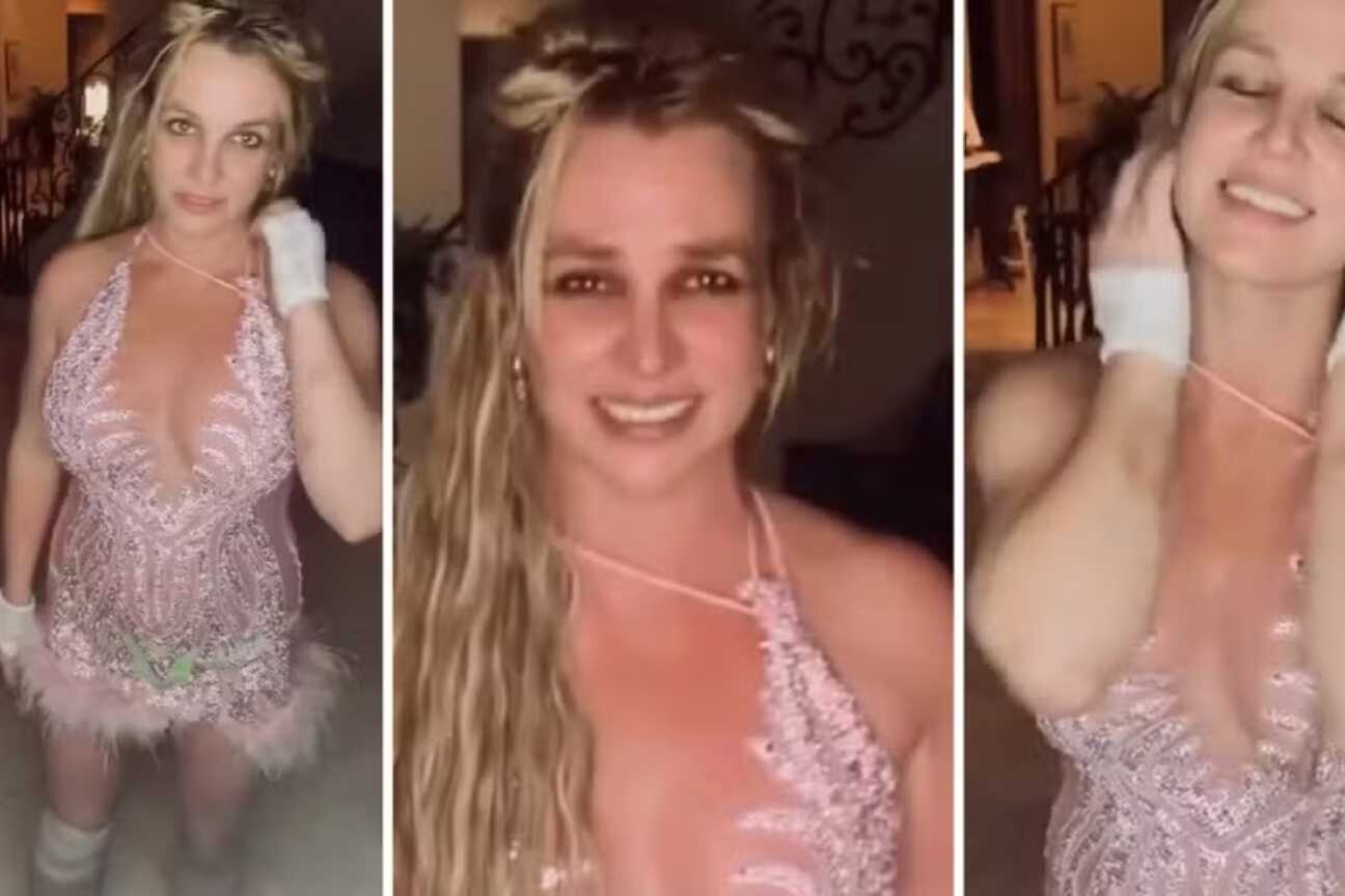 Britney Spears surge machucada, preocupa fãs e diz não saber se quebrou a perna