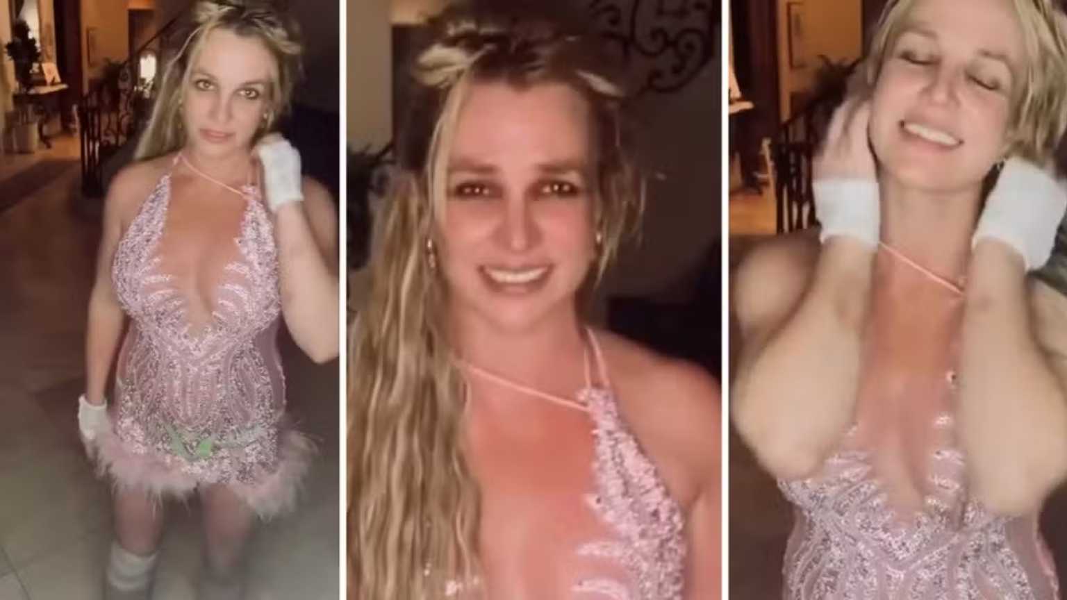 Britney Spears surge machucada, preocupa fãs e diz não saber se quebrou a perna