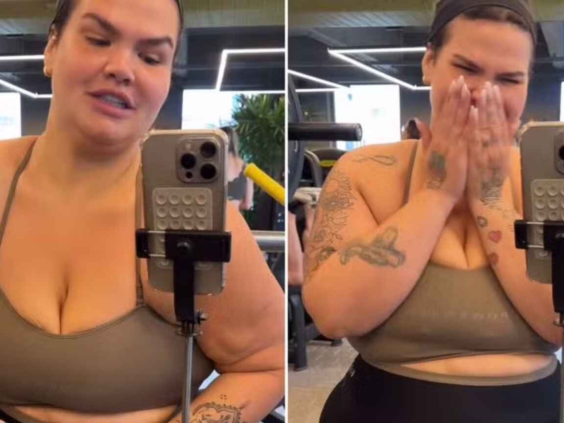 Thais Carla celebra 'saboneteira' e revela ter perdido 70 kg após bariátrica