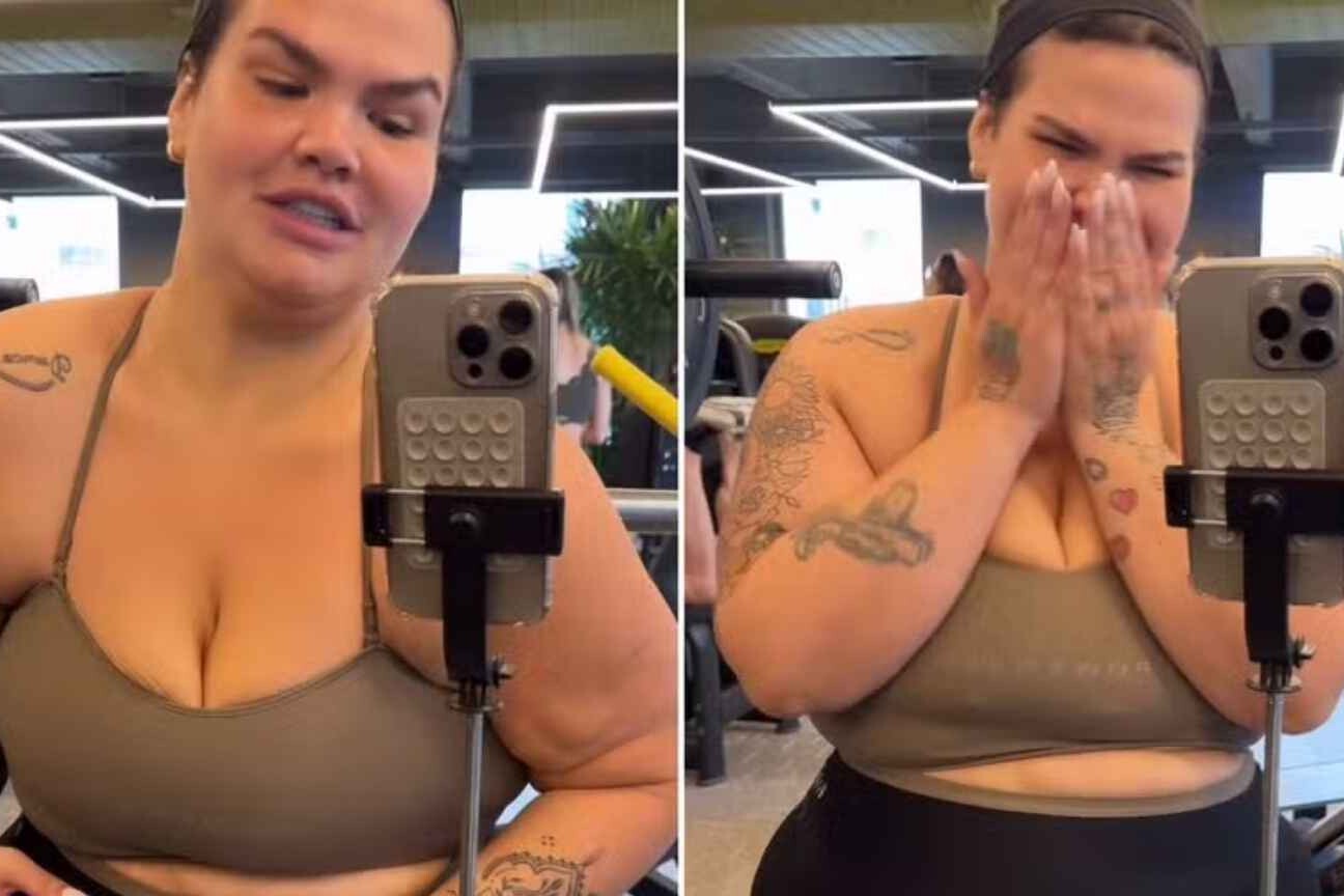 Thais Carla celebra 'saboneteira' e revela ter perdido 70 kg após bariátrica