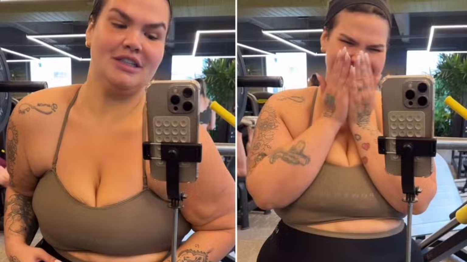Thais Carla celebra 'saboneteira' e revela ter perdido 70 kg após bariátrica