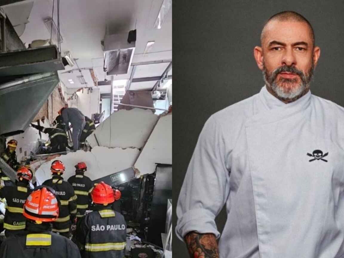 Explosão em restaurante de Henrique Fogaça, do 'MasterChef', deixa vítimas em SP