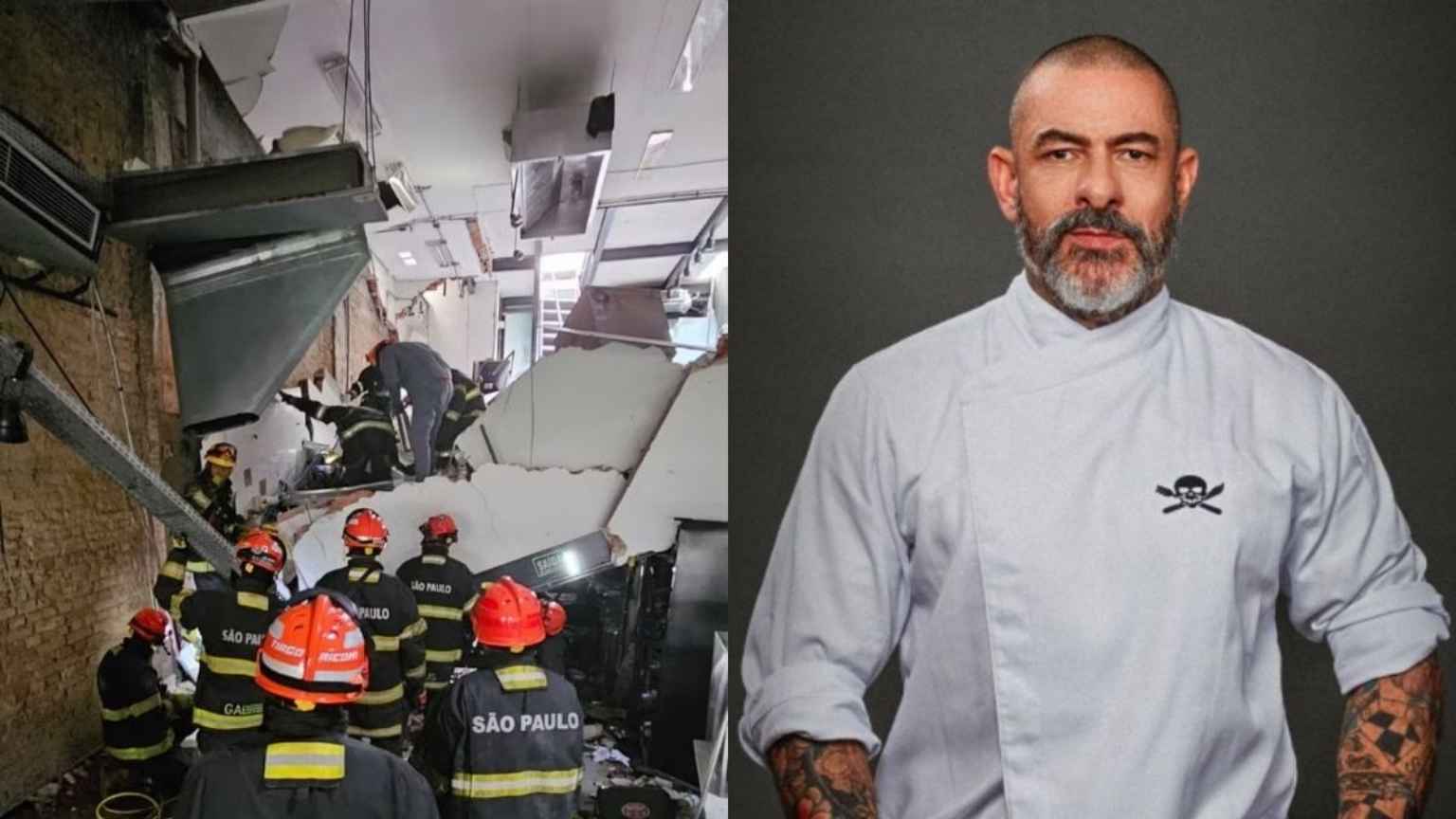 Explosão em restaurante de Henrique Fogaça, do 'MasterChef', deixa vítimas em SP