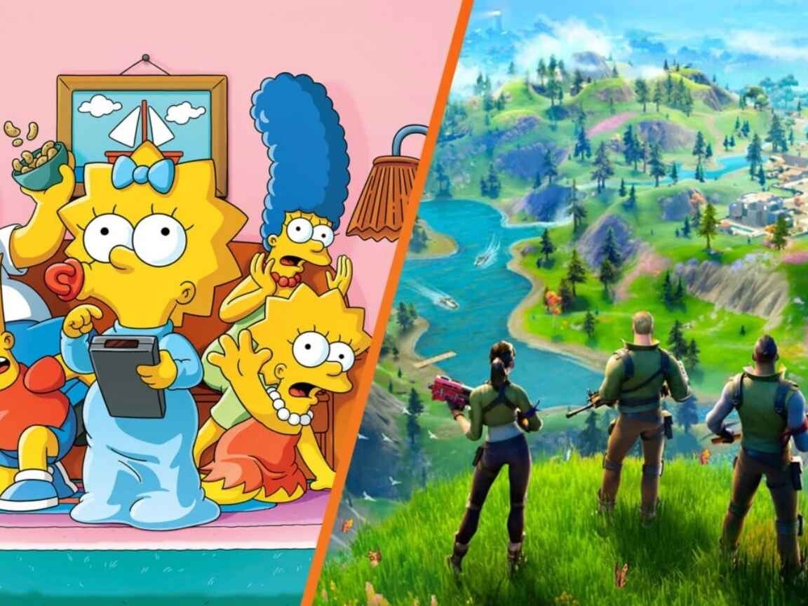 Vazamento massivo indica que 'Os Simpsons' terão mapa e mini-temporada em 'Fortnite'