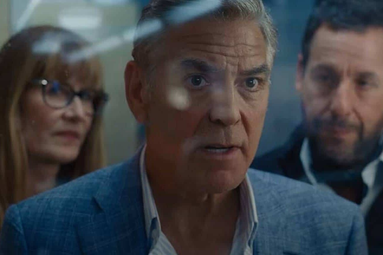 Clooney proibiu apelido de Adam Sandler no set para que ele fosse levado a sério: 'Não faça piadas'