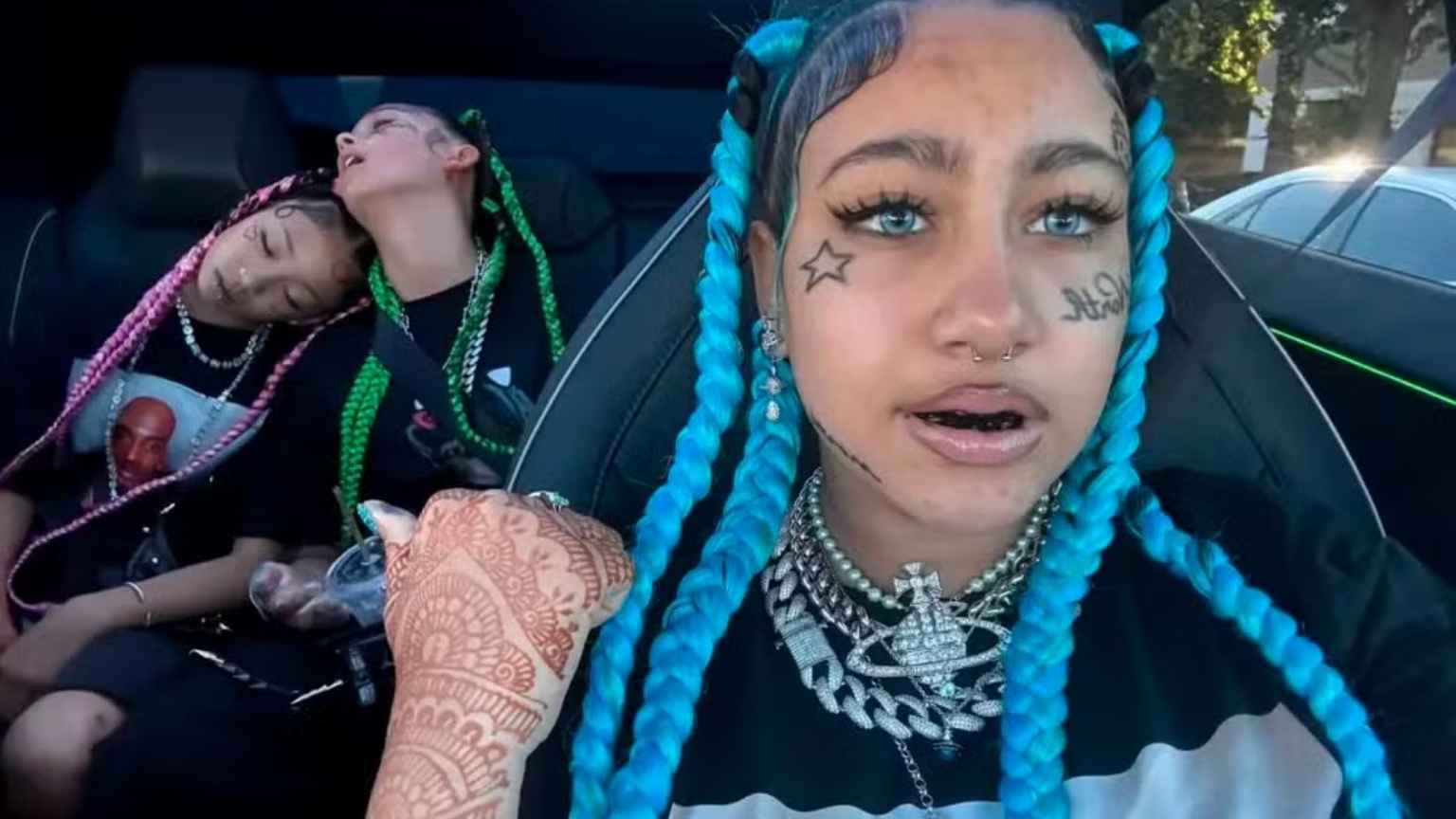 Filha de 12 anos de Kim Kardashian surge com tatuagens faciais e mãe vira alvo de críticas