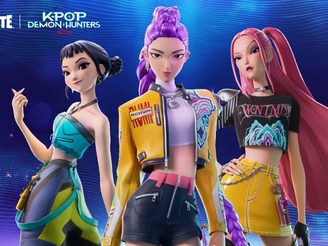 'Fortnite' recebe as estrelas de 'K-Pop Demon Hunters' em nova colaboração
