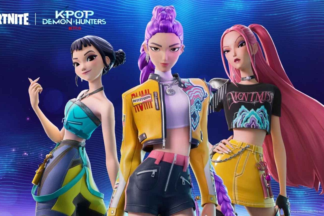 'Fortnite' recebe as estrelas de 'K-Pop Demon Hunters' em nova colaboração