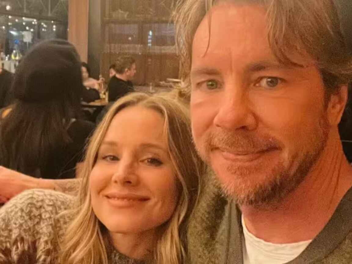 Kristen Bell ignora polêmica sobre piada e se declara a Dax Shepard: 'Feliz por tê-lo escolhido'