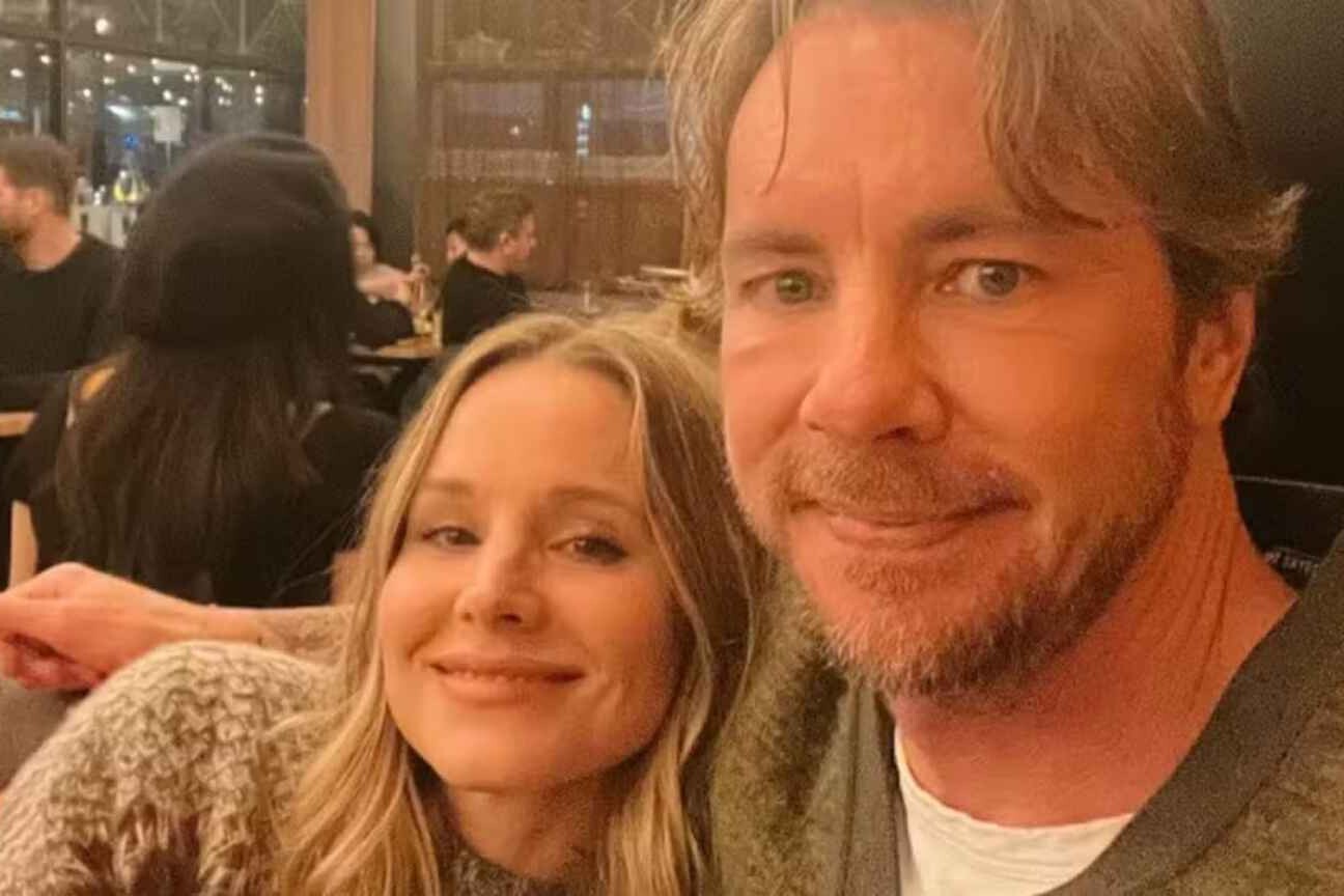 Kristen Bell ignora polêmica sobre piada e se declara a Dax Shepard: 'Feliz por tê-lo escolhido'