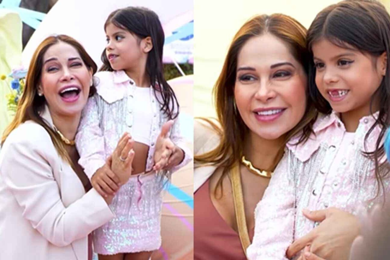 Maíra Cardi fecha parque e 'leva Jesus' para festa de 7 anos da filha Sophia