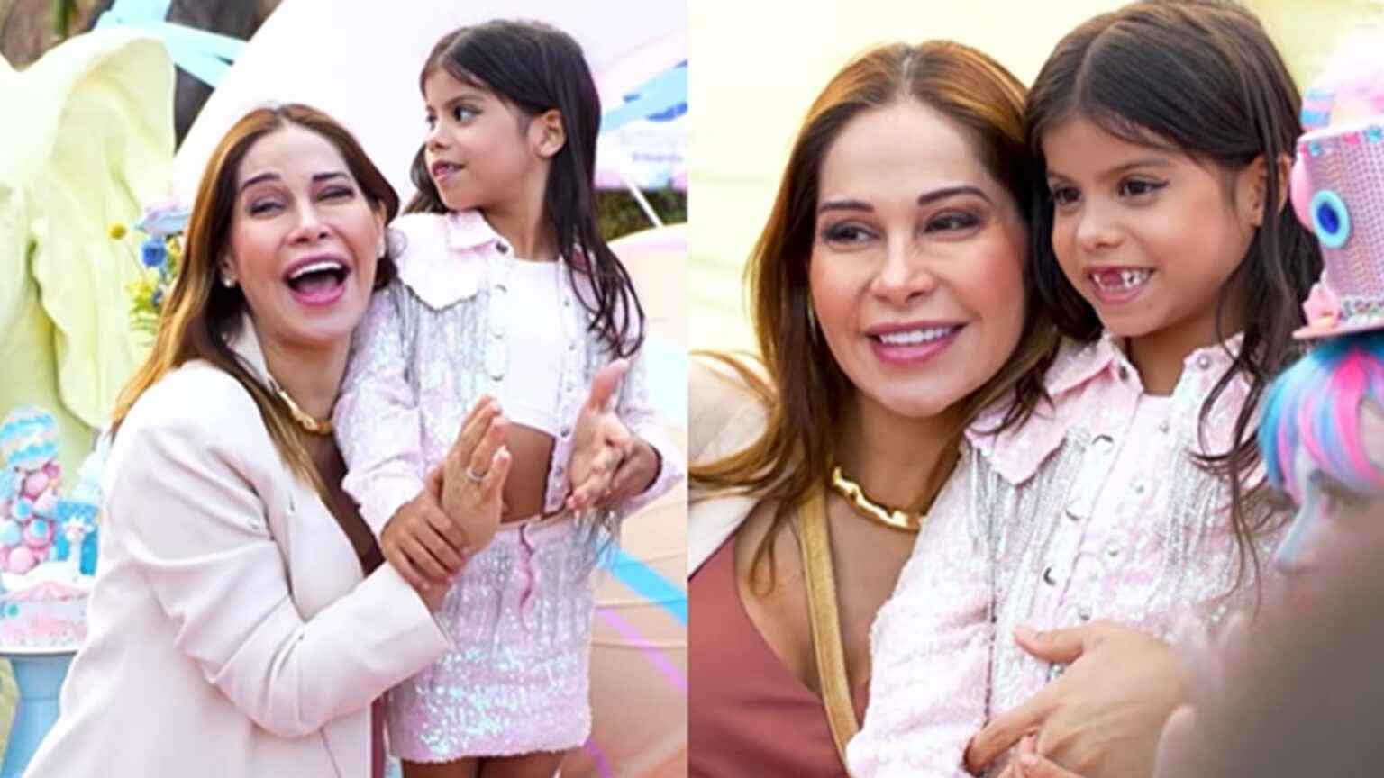 Maíra Cardi fecha parque e 'leva Jesus' para festa de 7 anos da filha Sophia