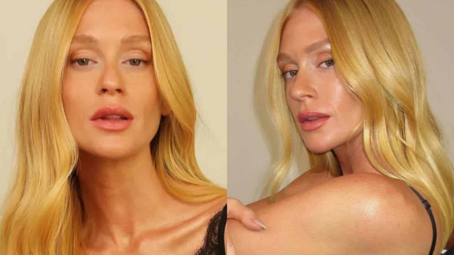 Marina Ruy Barbosa loira: cabeleireiro revela processo de 18 horas e 'disfarce'