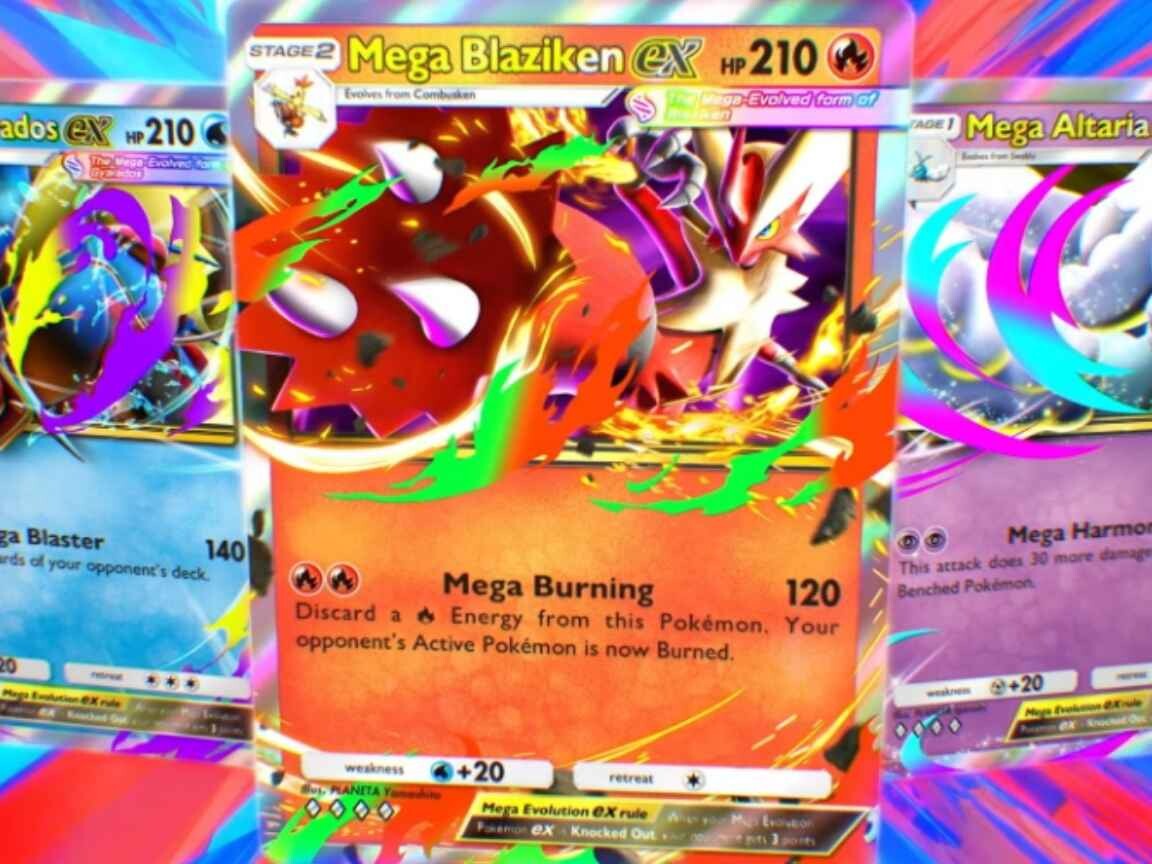 'Pokémon TCG Pocket' anuncia 'Mega Rising', nova expansão com Mega Pokémon ex