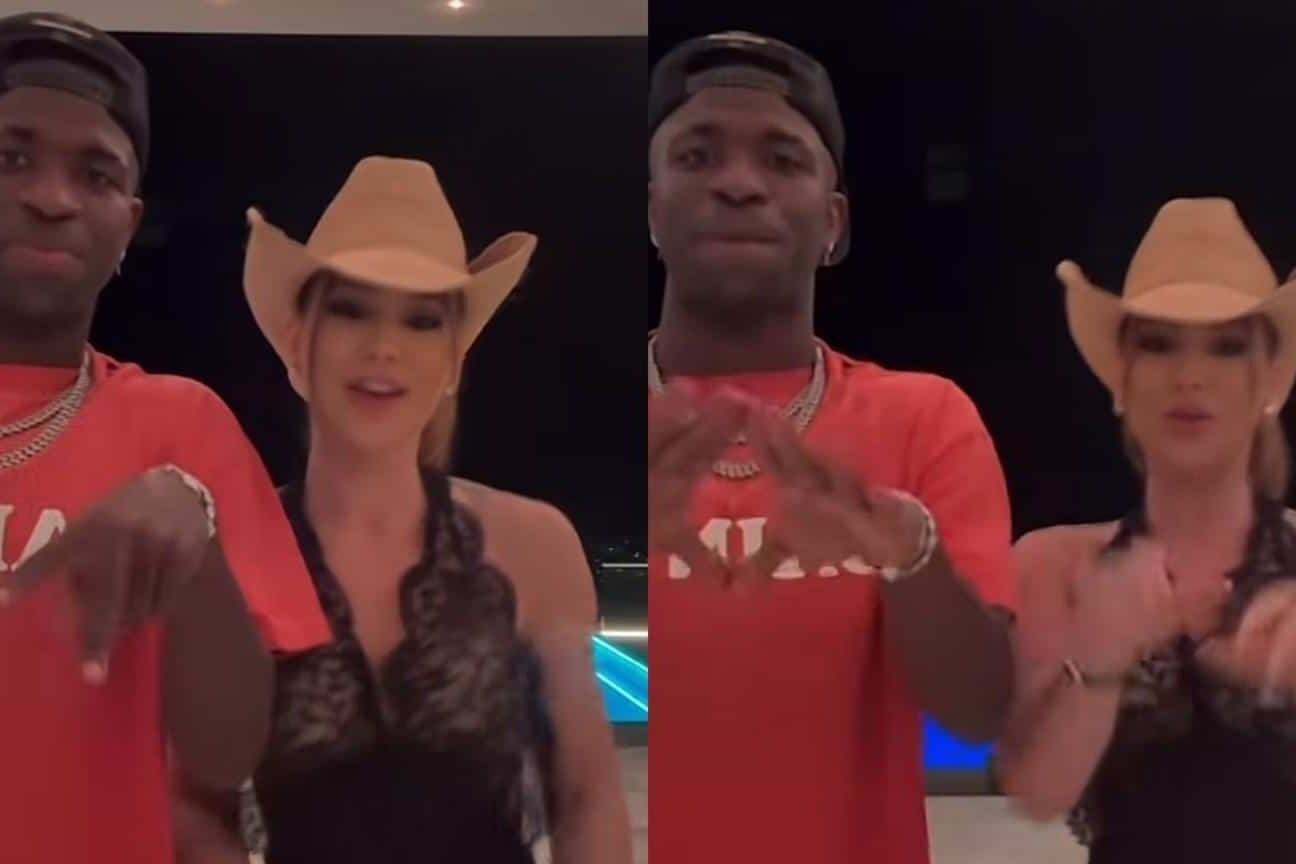 Agora é oficial: Vini Jr. posta primeiro vídeo com Virginia e 'assume' romance
