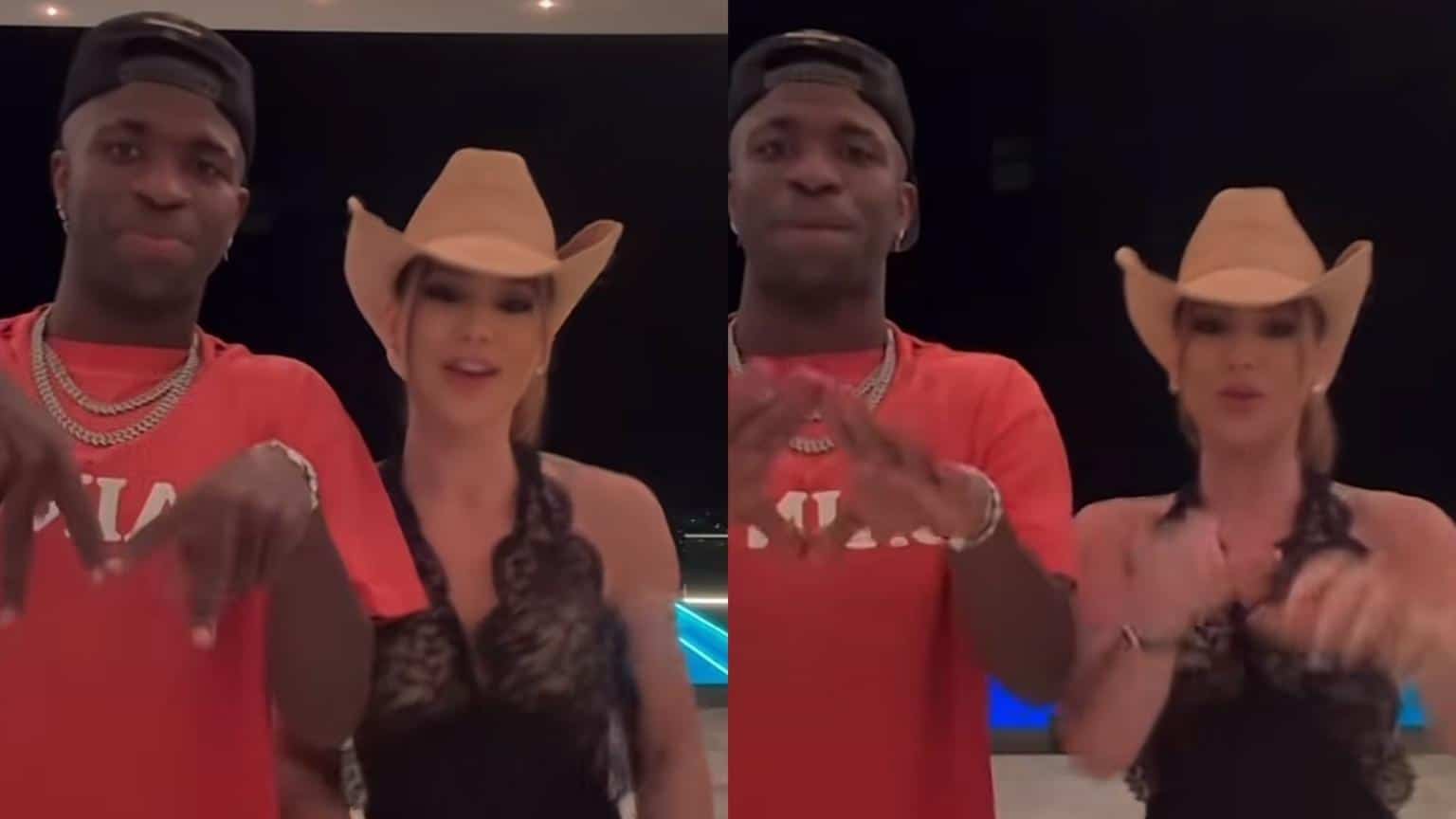 Agora é oficial: Vini Jr. posta primeiro vídeo com Virginia e 'assume' romance