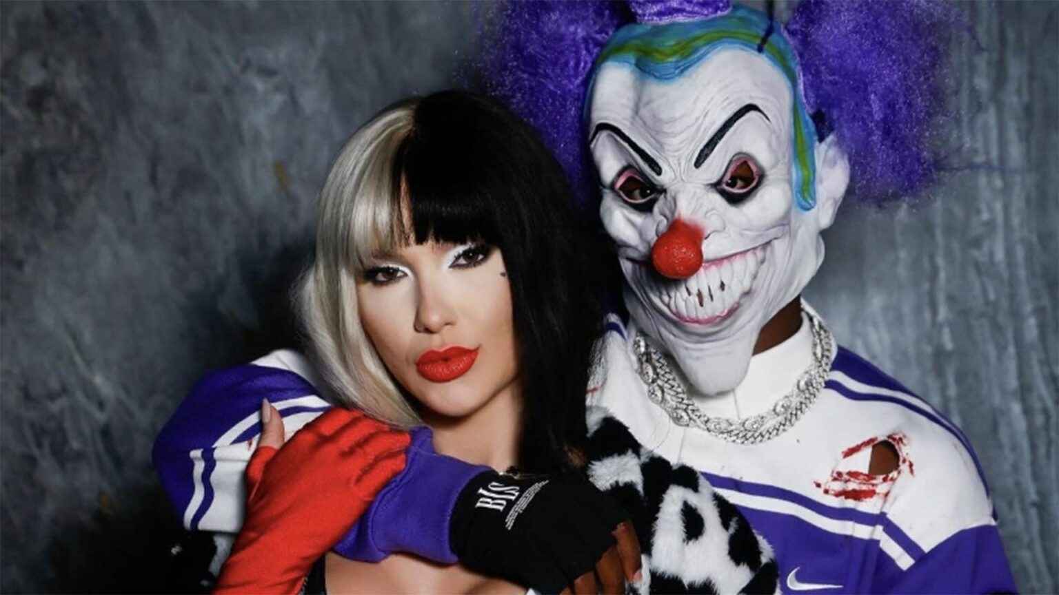 Vini Jr. é criticado por 'se esconder' em foto de Halloween com Virginia