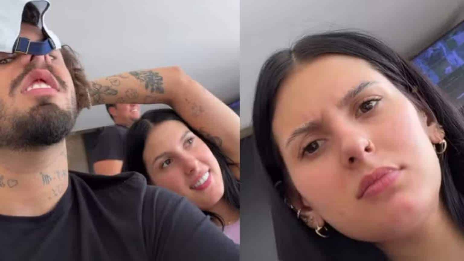 Zé Felipe e Ana Castela não se desgrudam e mostram romance