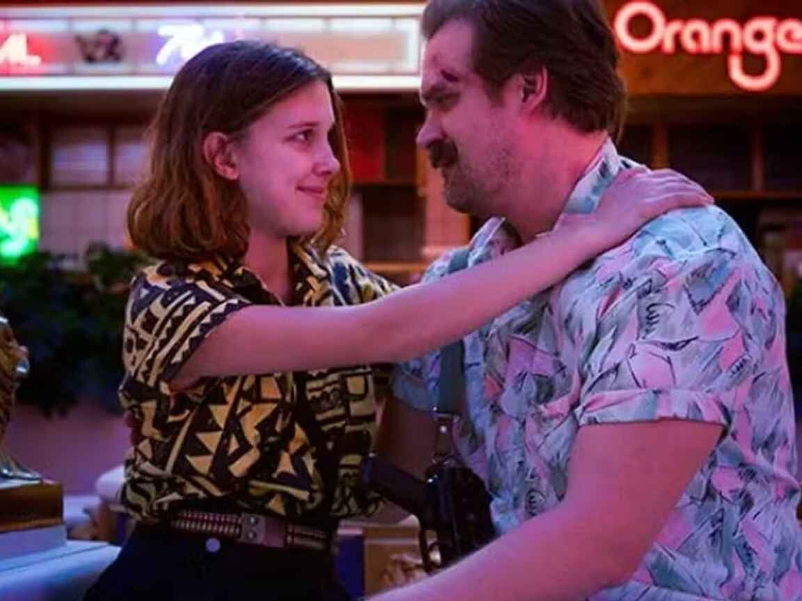 David Harbour: Falas antigas sobre 'proteger' Millie Bobby Brown vêm à tona em meio a acusações de assédio