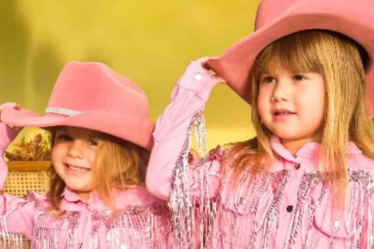 Zé Felipe veste filhas com look 'Boiadeira' em homenagem a Ana Castela