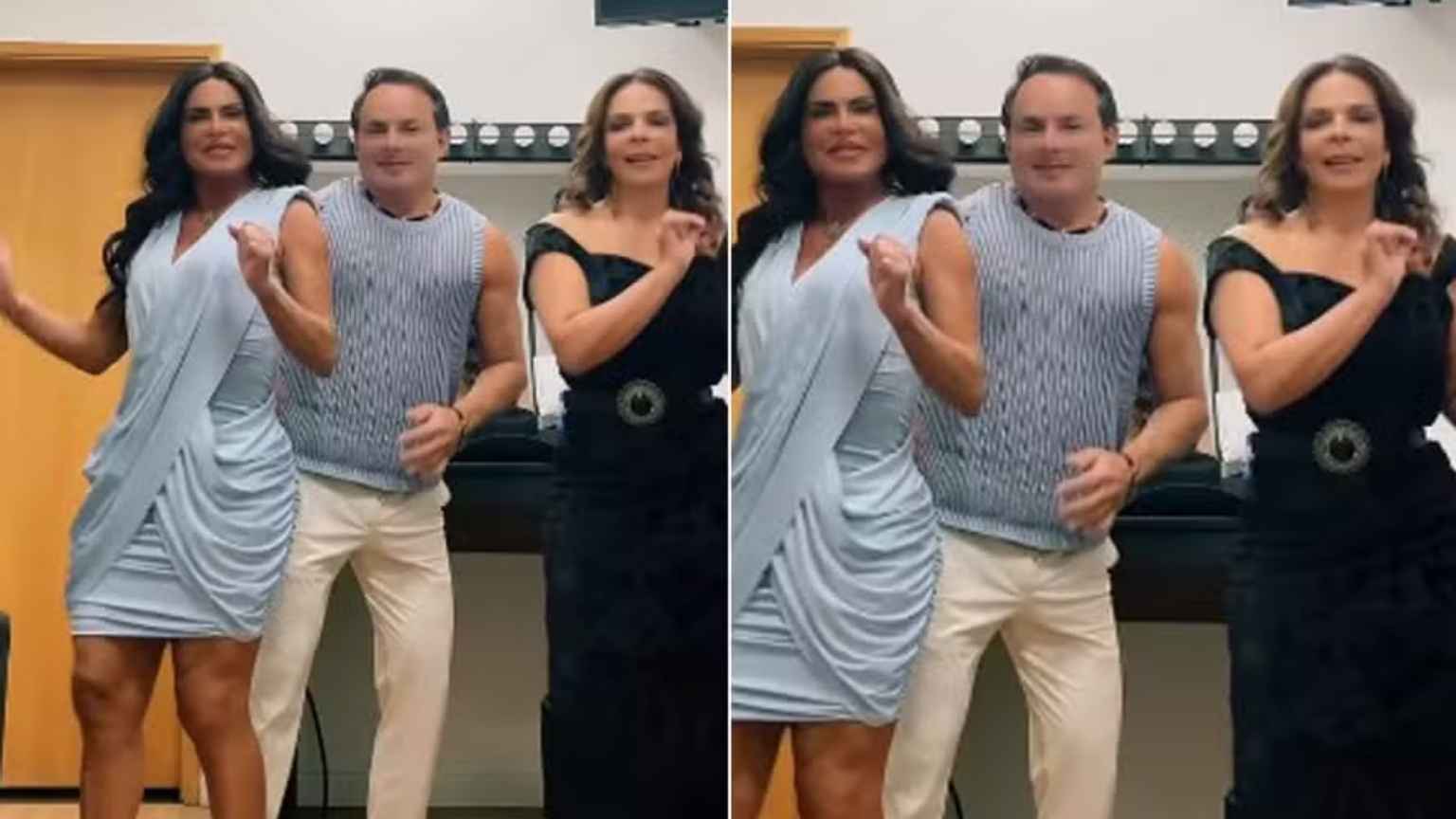 Gretchen posta vídeo raro dançando com a irmã, Sula Miranda: 'Sextou'