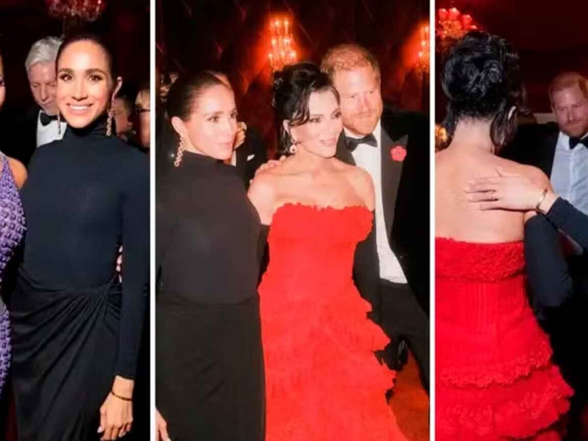 Harry e Meghan pediram para Kim Kardashian apagar fotos de festa; entenda o motivo