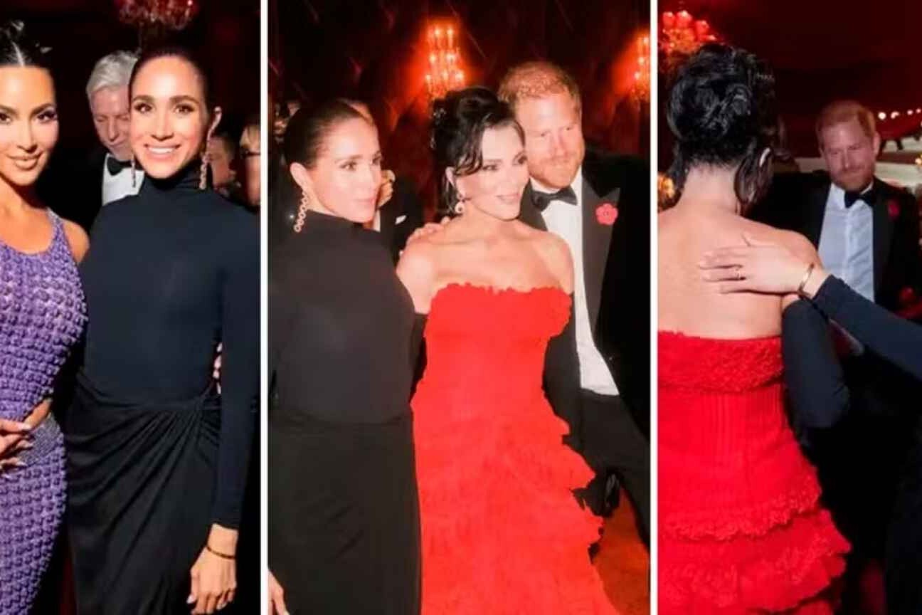 Harry e Meghan pediram para Kim Kardashian apagar fotos de festa; entenda o motivo