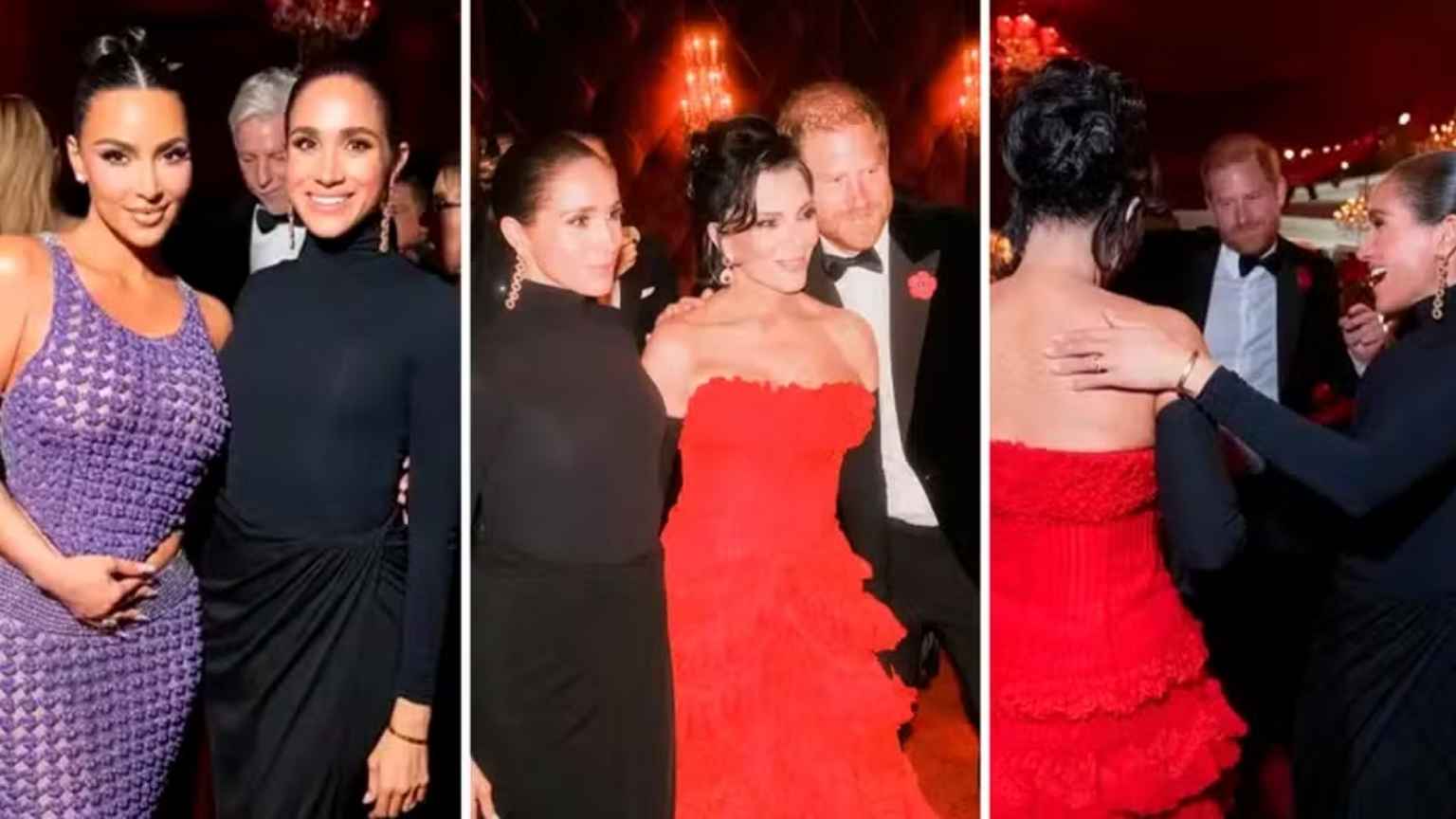 Harry e Meghan pediram para Kim Kardashian apagar fotos de festa; entenda o motivo