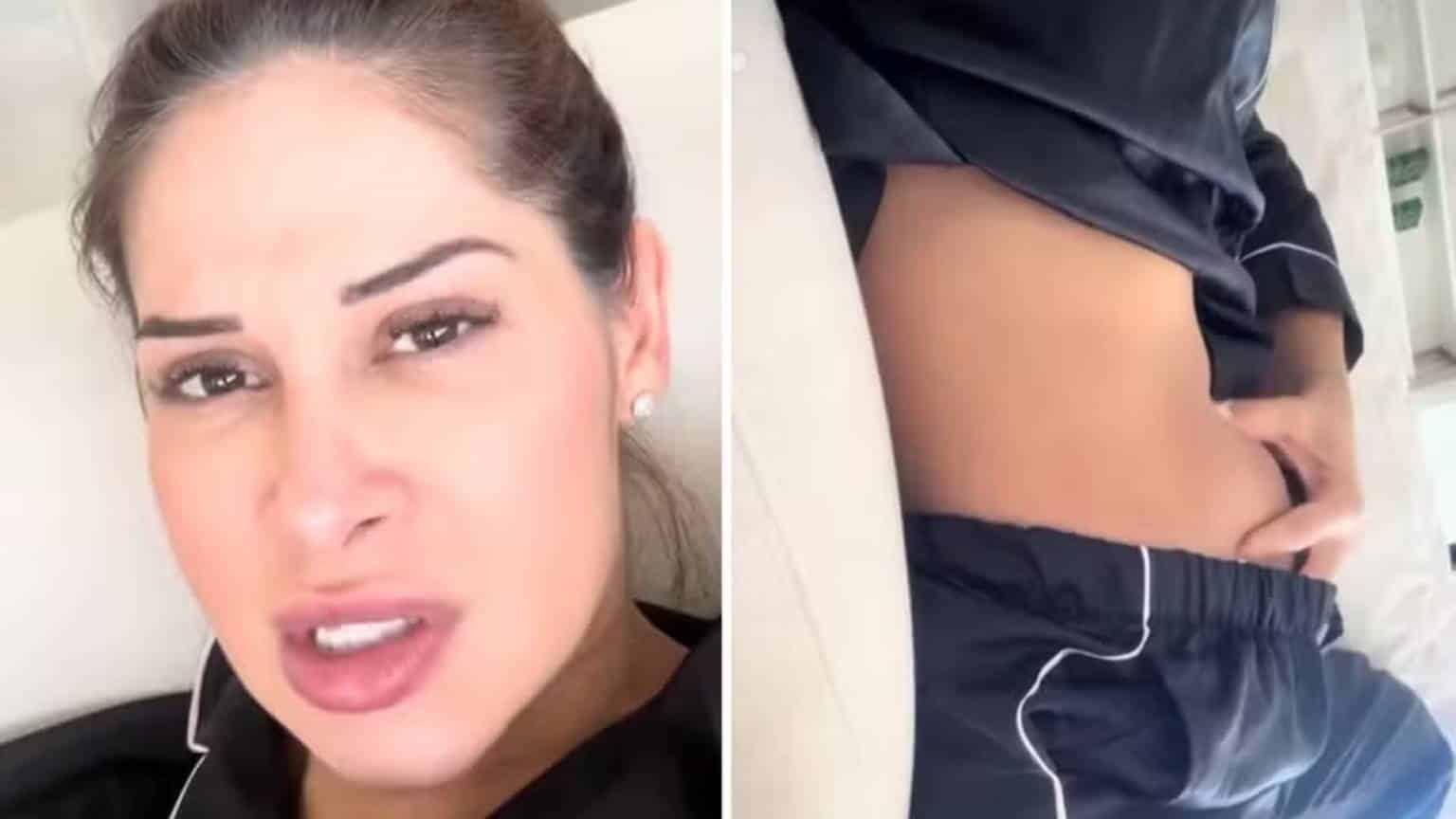 Maíra Cardi surpreende ao revelar que perdeu 9 kg em uma semana após o parto
