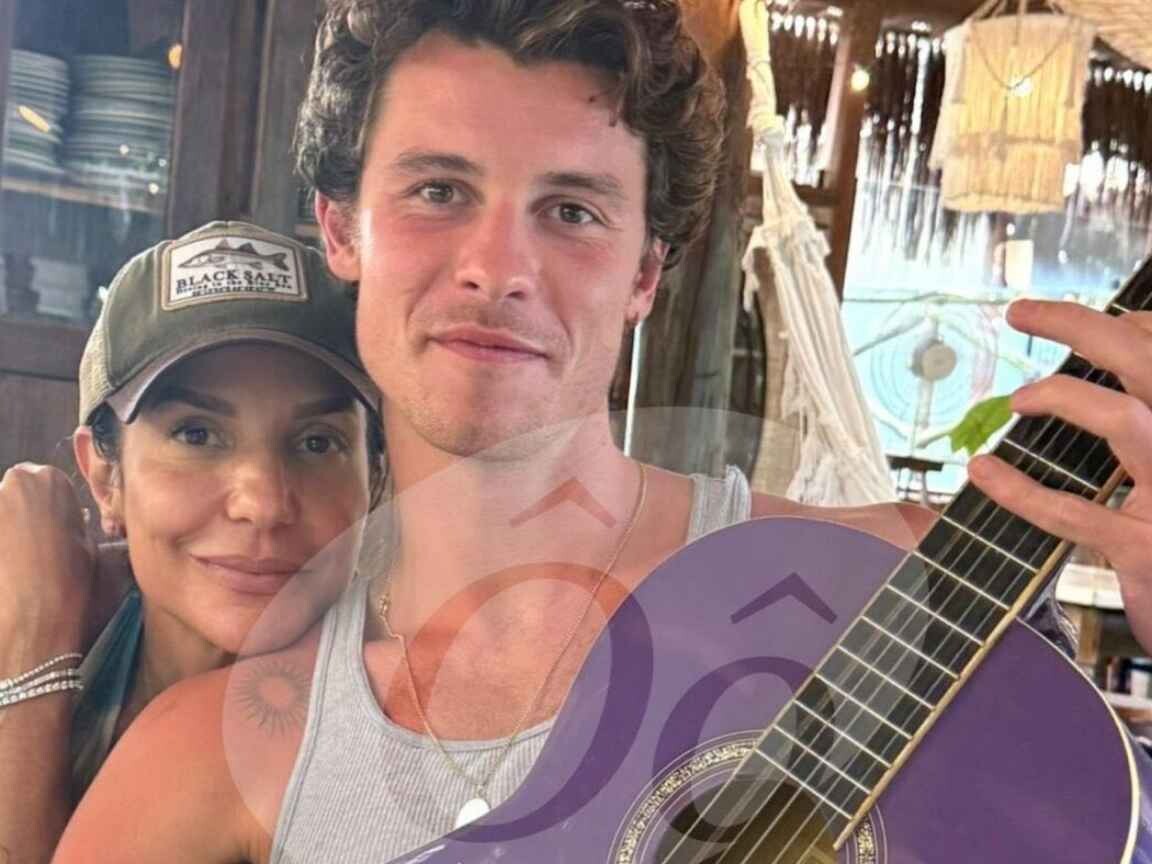 Shawn Mendes se hospeda na casa de Ivete Sangalo e lava a louça: 'O rolê do ano'