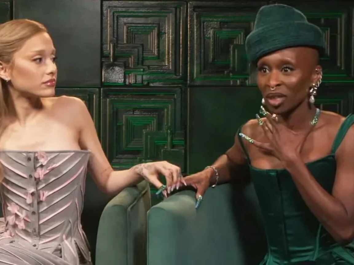 O mistério de Wicked: por que Ariana Grande e Cynthia Erivo surtaram com helicóptero?