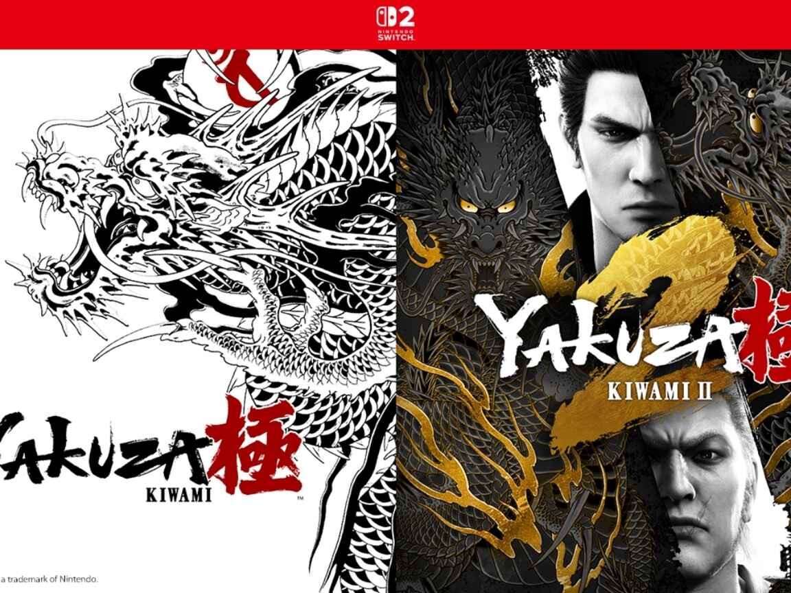 'Yakuza Kiwami 1' e 'Kiwami 2' chegam hoje ao Nintendo Switch 2 com legendas em PT-BR
