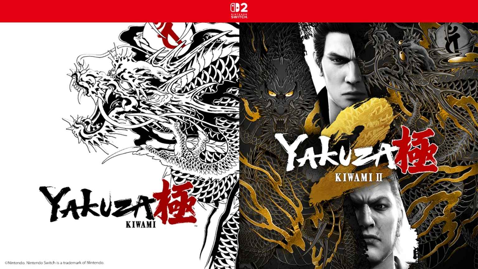 'Yakuza Kiwami 1' e 'Kiwami 2' chegam hoje ao Nintendo Switch 2 com legendas em PT-BR