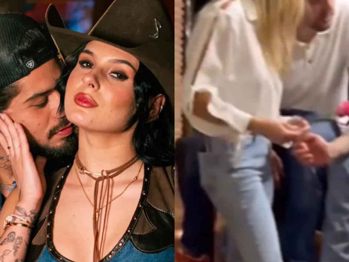 Zé Felipe é alvo de polêmica após vídeo acariciando mão de convidada; assessoria nega