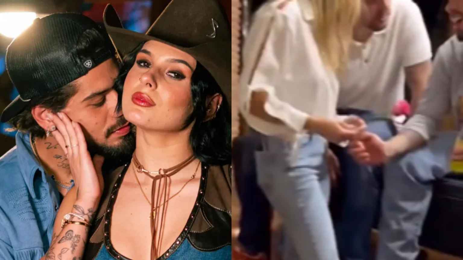 Zé Felipe é alvo de polêmica após vídeo acariciando mão de convidada; assessoria nega